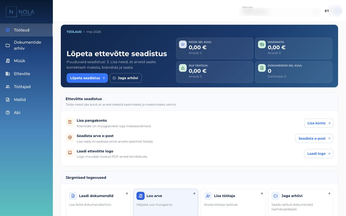 Nola kliendiportaal eesti keeles